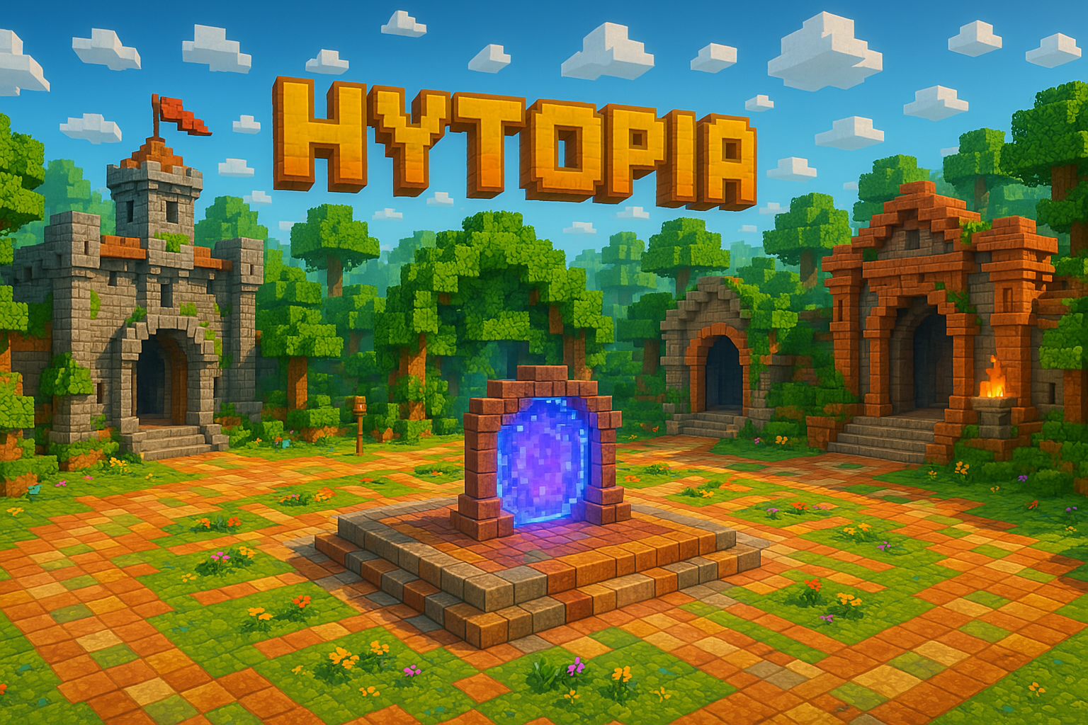 Hytopia FFA game mode screenshot